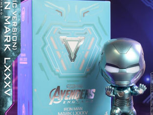 Avengers: Endgame – Iron Man Mark LXXXV (Holographic Version) Cosbaby (S) Bobble-Head