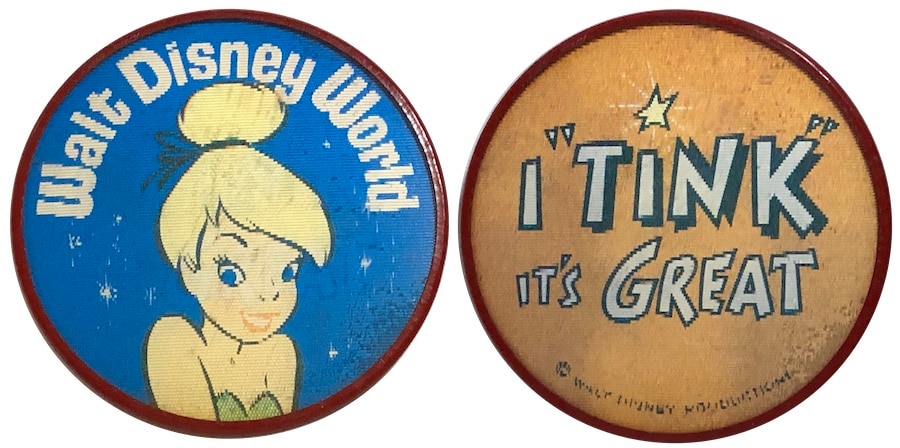 Both images from an enchanting 1970s lenticular souvenir badge. (Author’s collection)