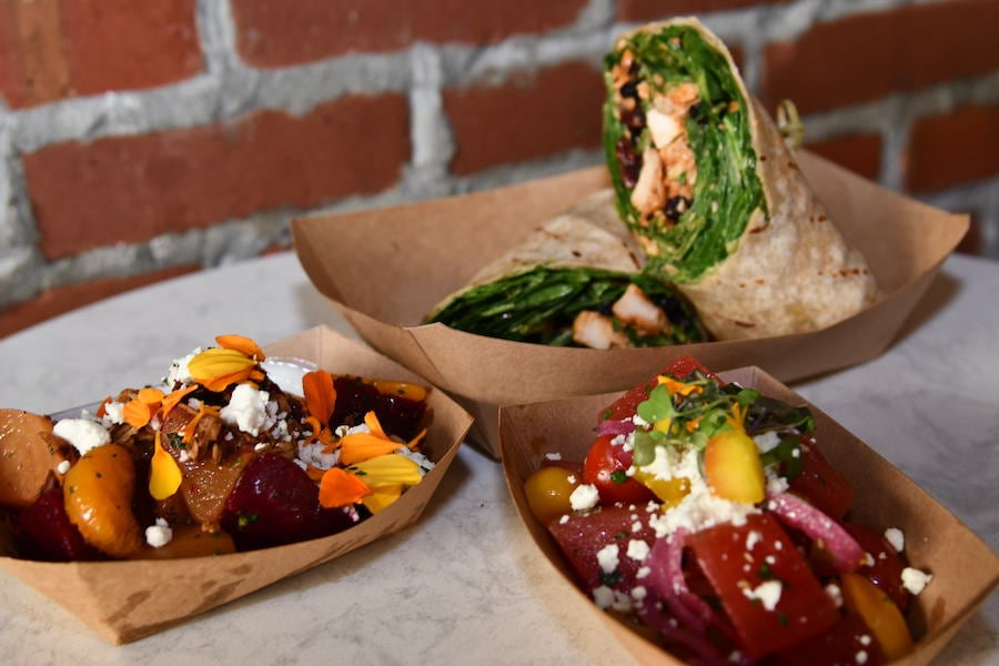 Food options from The Polite Pig﻿