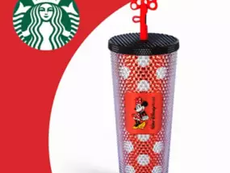 New Starbucks Red Minnie Mouse Collection Releasing Soon!