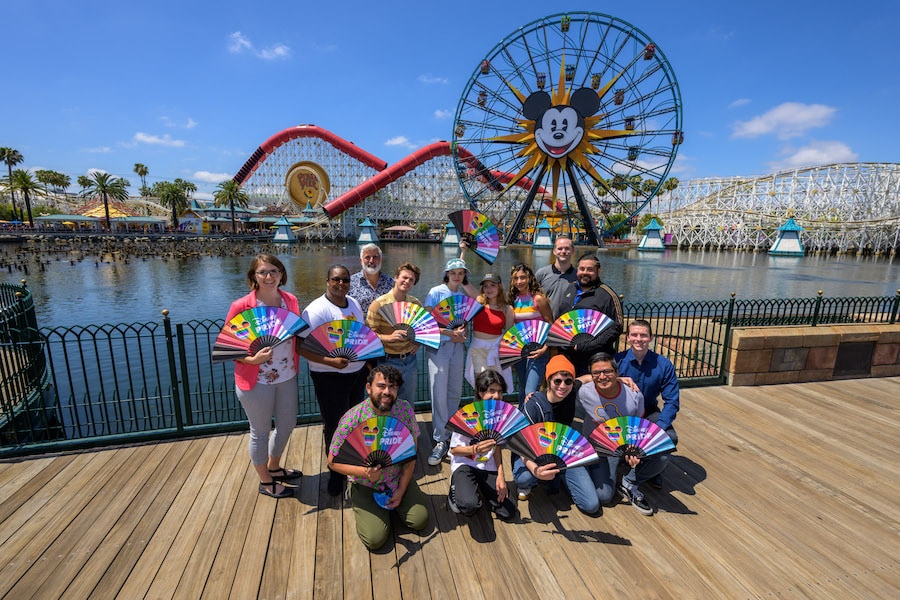 Stars of Hulu’s ‘Love, Victor’ Visit Disneyland Resort