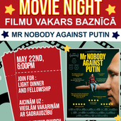 MOVIE NIGHT MAY 22ND 6PM