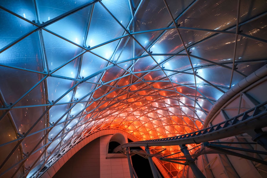 TRON Lightcycle / Run Canopy at Magic Kingdom Park