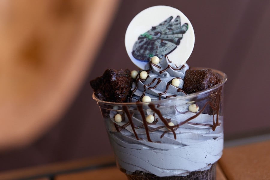 Millennium Falcon Star Wars Soft Serve Sundae from Pineapple Lanai