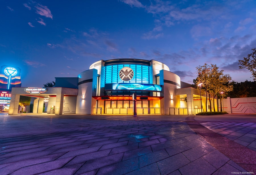 Outdoor photo of Ant-Man and The Wasp: Nano Battle in Hong Kong Disneyland.