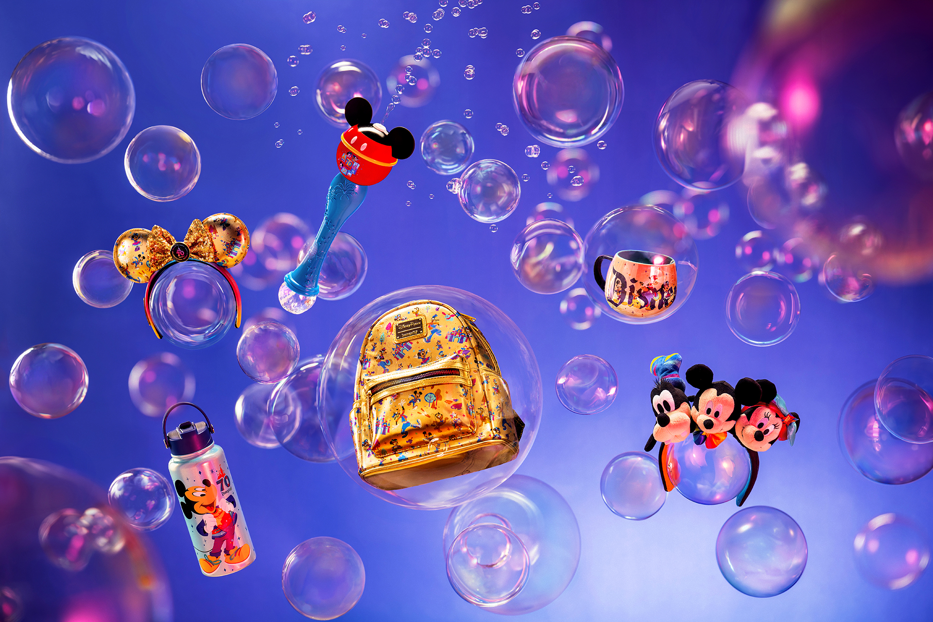 Celebrate Happy with Disneyland 70th Anniversary Merchandise 