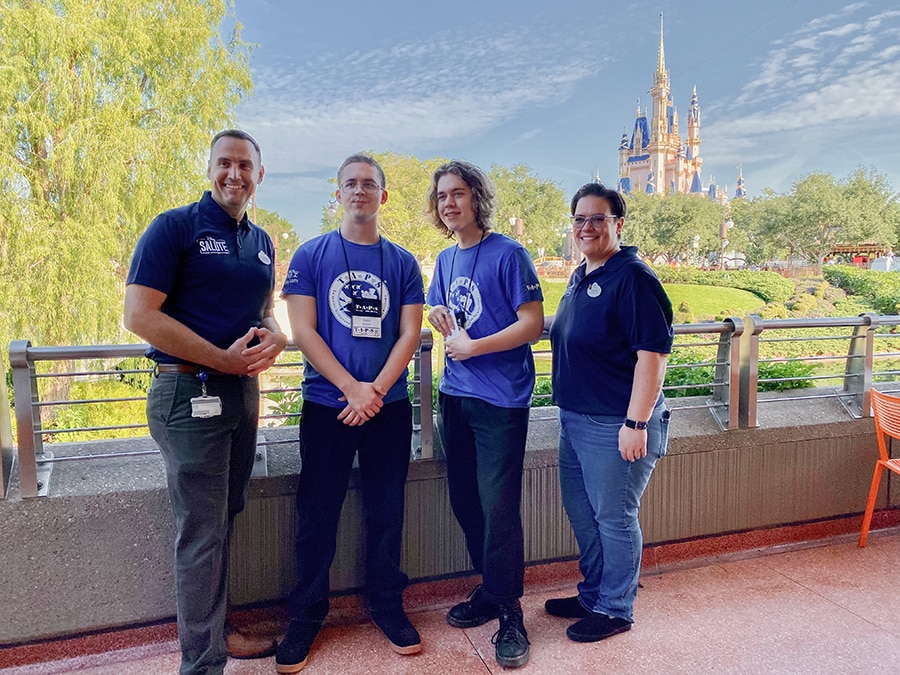 Group of 4 TAPS members