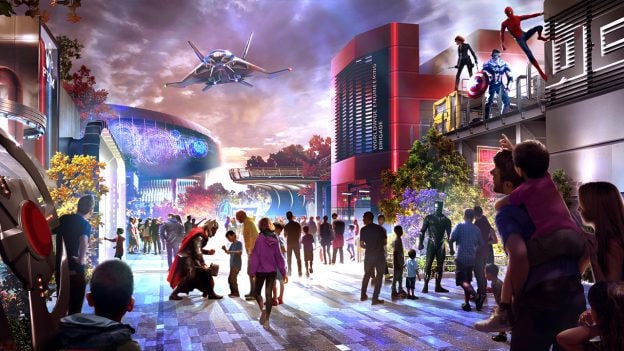 Avengers Campus at Disneyland Paris