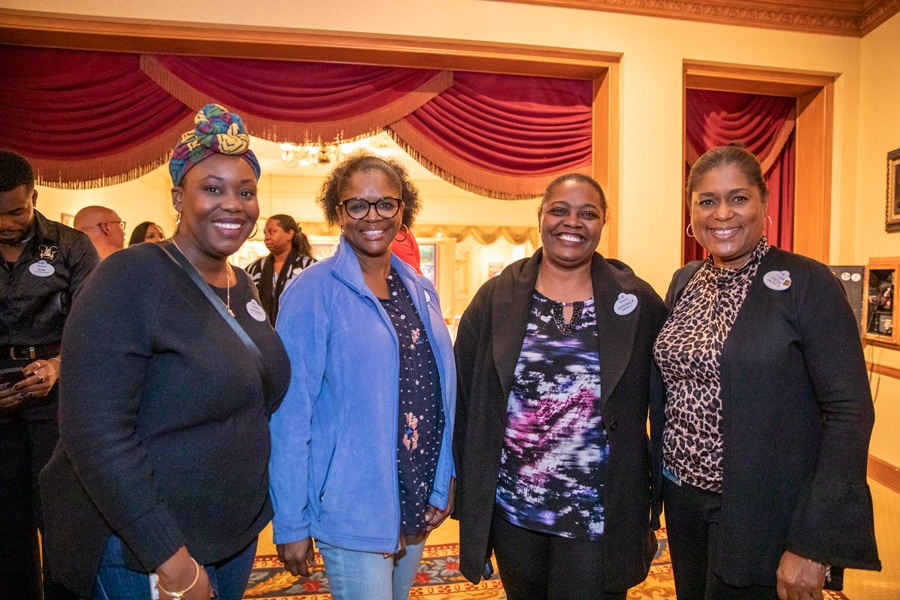 Four Cast Members and PULSE BERG members attend the private viewing