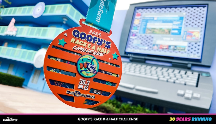 Walt Disney World Goofy Race Medal