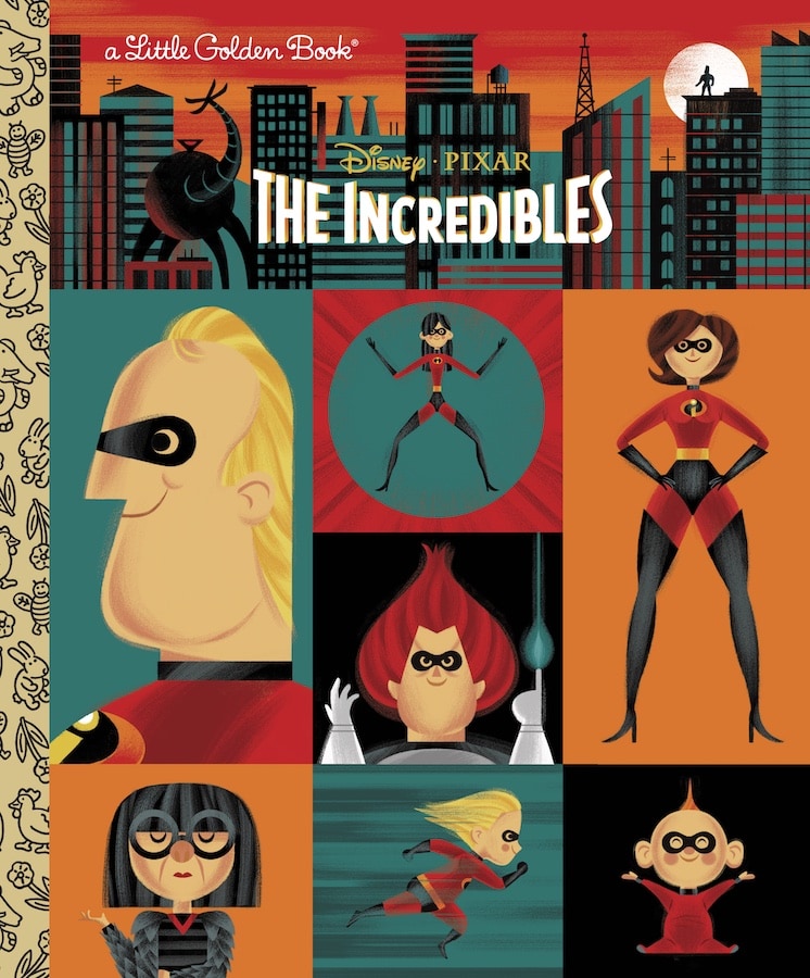 "The Incredibles" Little Golden Book
