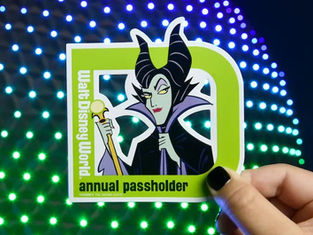 Exclusive Disney Passholder Maleficent Magnet Released at Epcot!