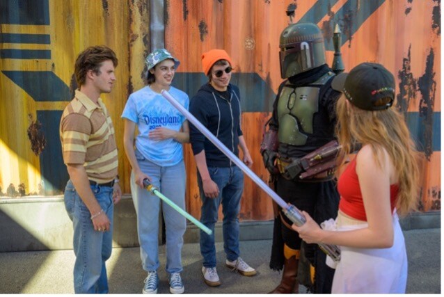 Stars of Hulu’s ‘Love, Victor’ Visit Disneyland Resort