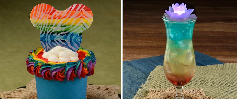 Pride Cupcake and Pride Cocktail