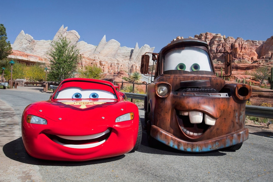 Lightning McQueen and Mater