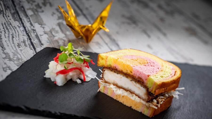 Rainbow Katsu Sando