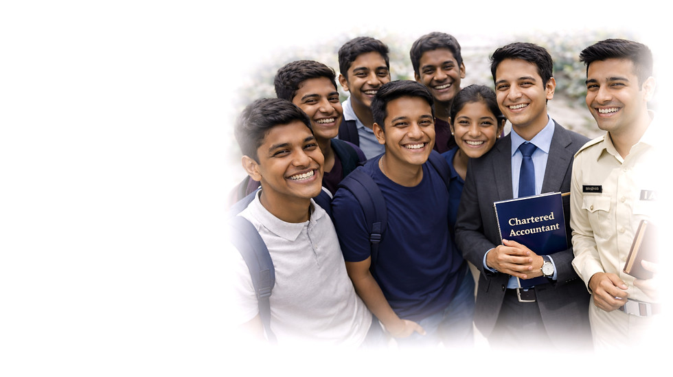 Students pursuing professional careers under RD Educational and Charitable Trust