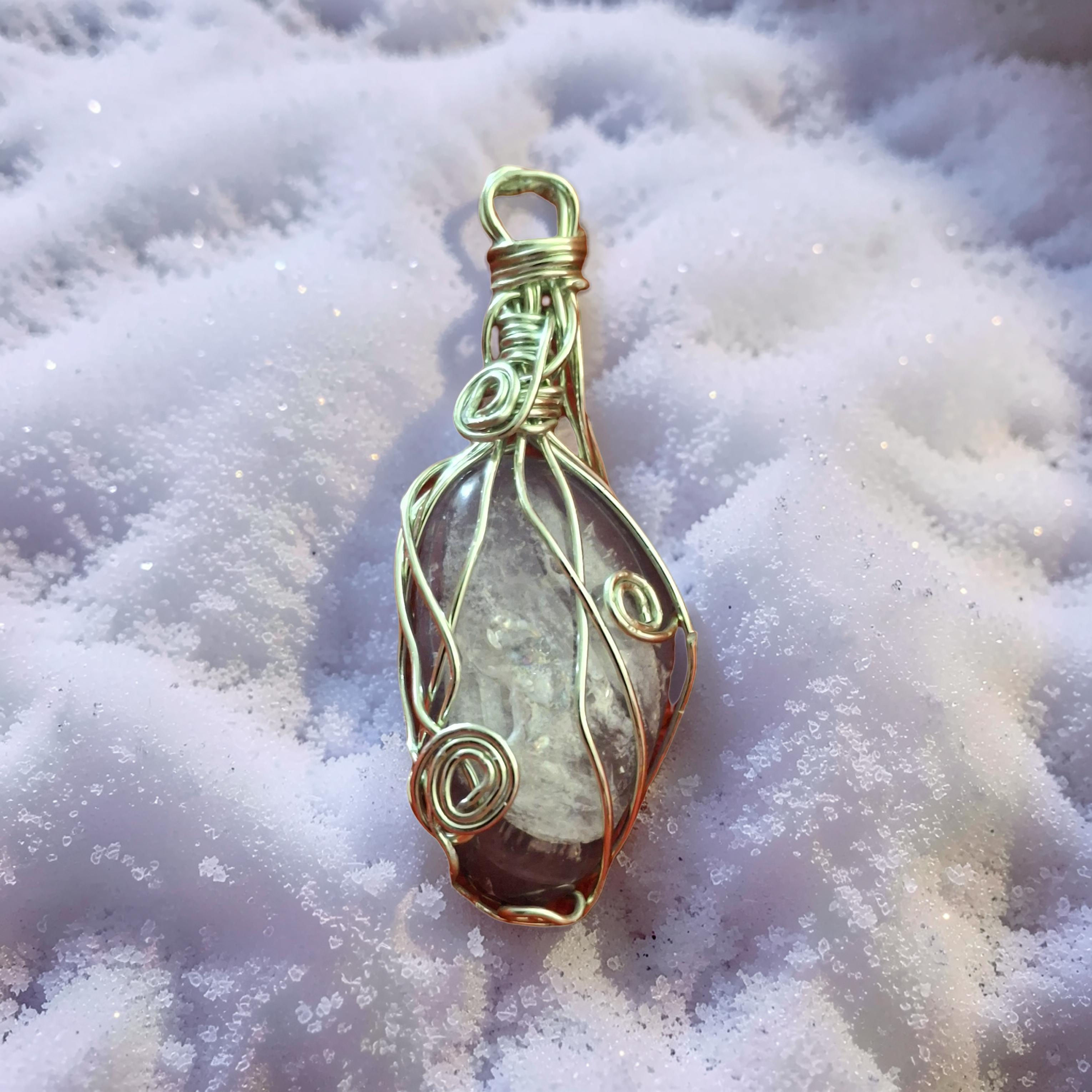 Winterlight Crystal Pendant