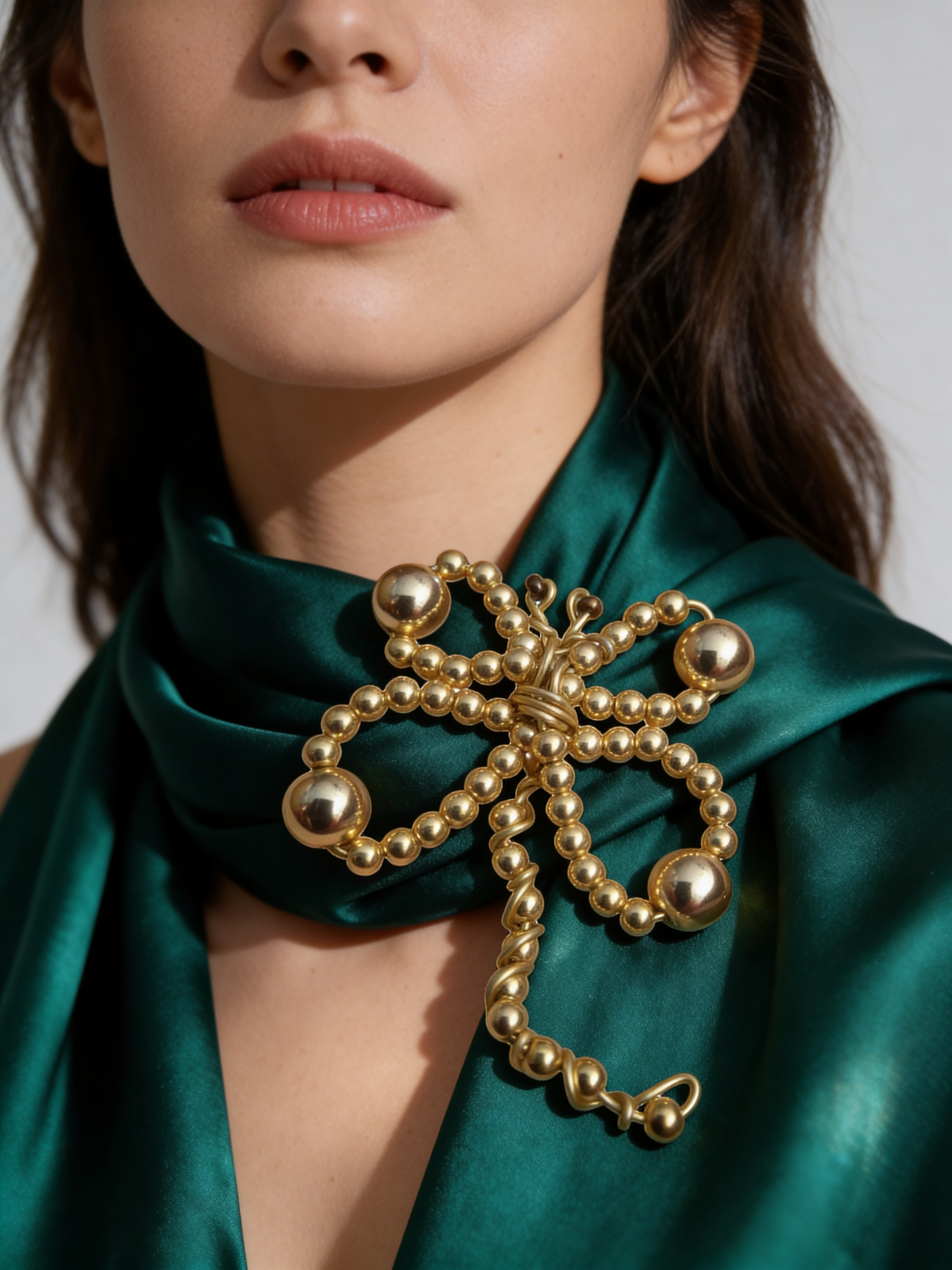 Golden Bloom Brooch