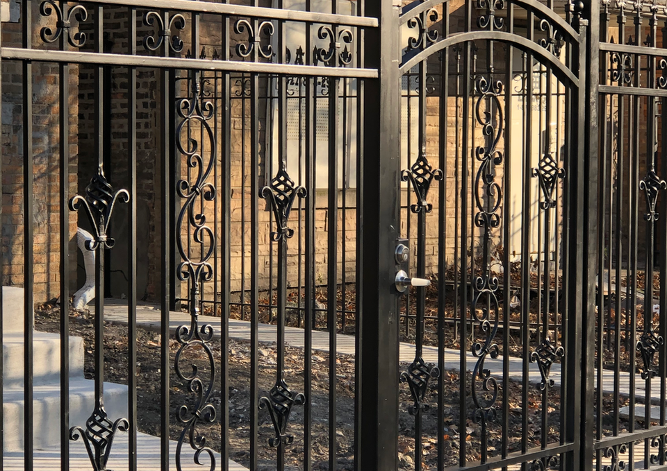 Security Fence Security Gate