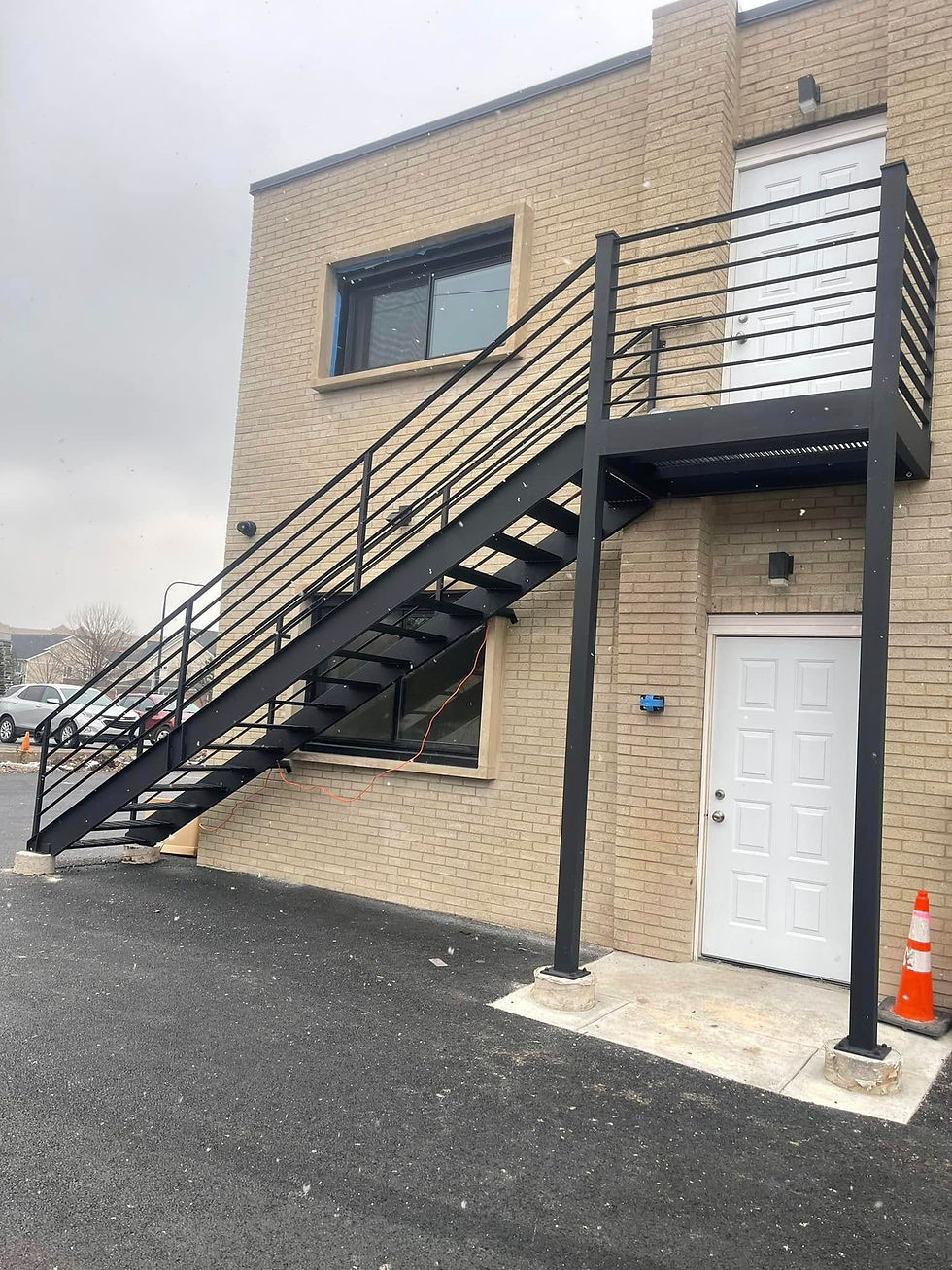Rear Stairs