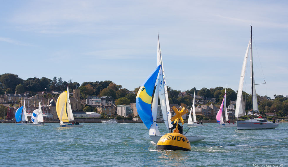 Sailing in the Solent