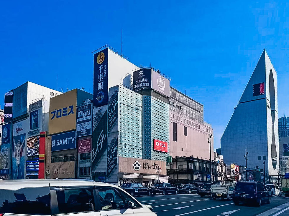 御堂筋の中心に輝く鶴INN—大阪の新たなランドマーク