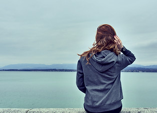 Girl by the Lake