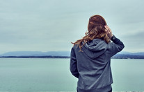 Girl by the Lake