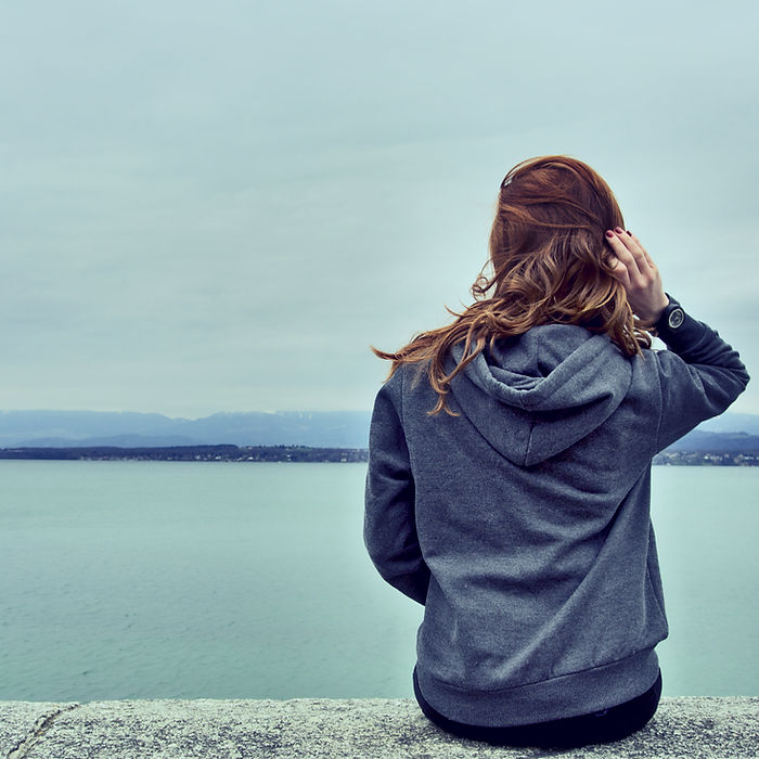 Girl by the Lake