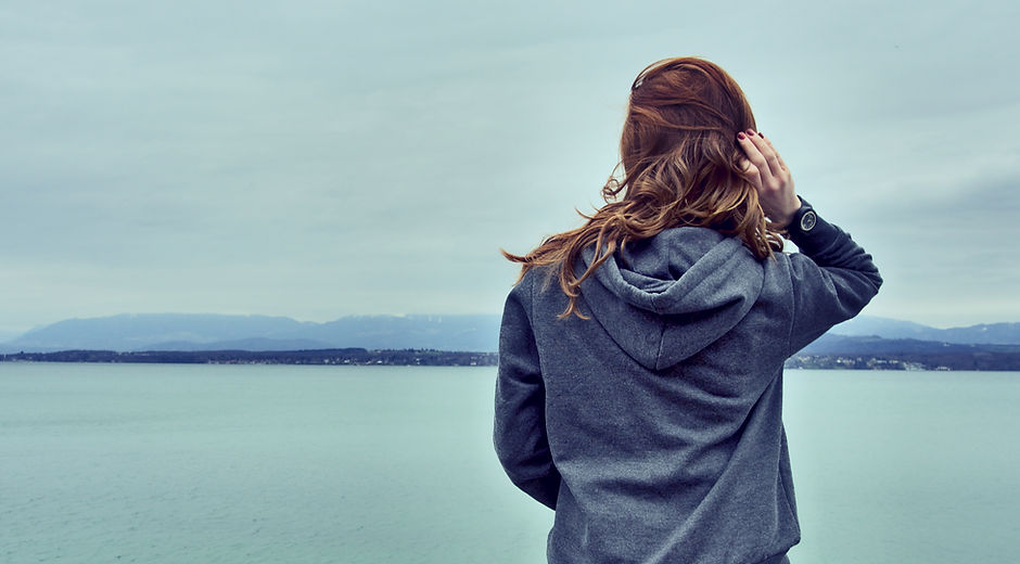 Girl by the Lake