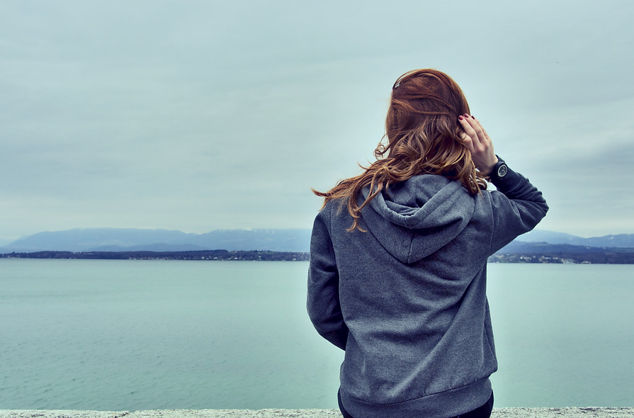 Girl by the Lake