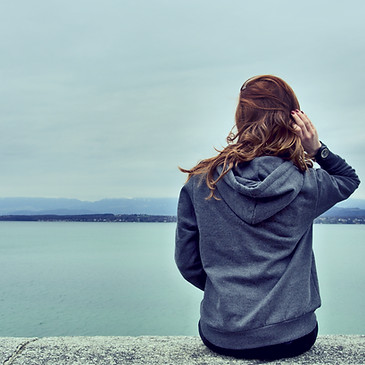 Woman Facing Water