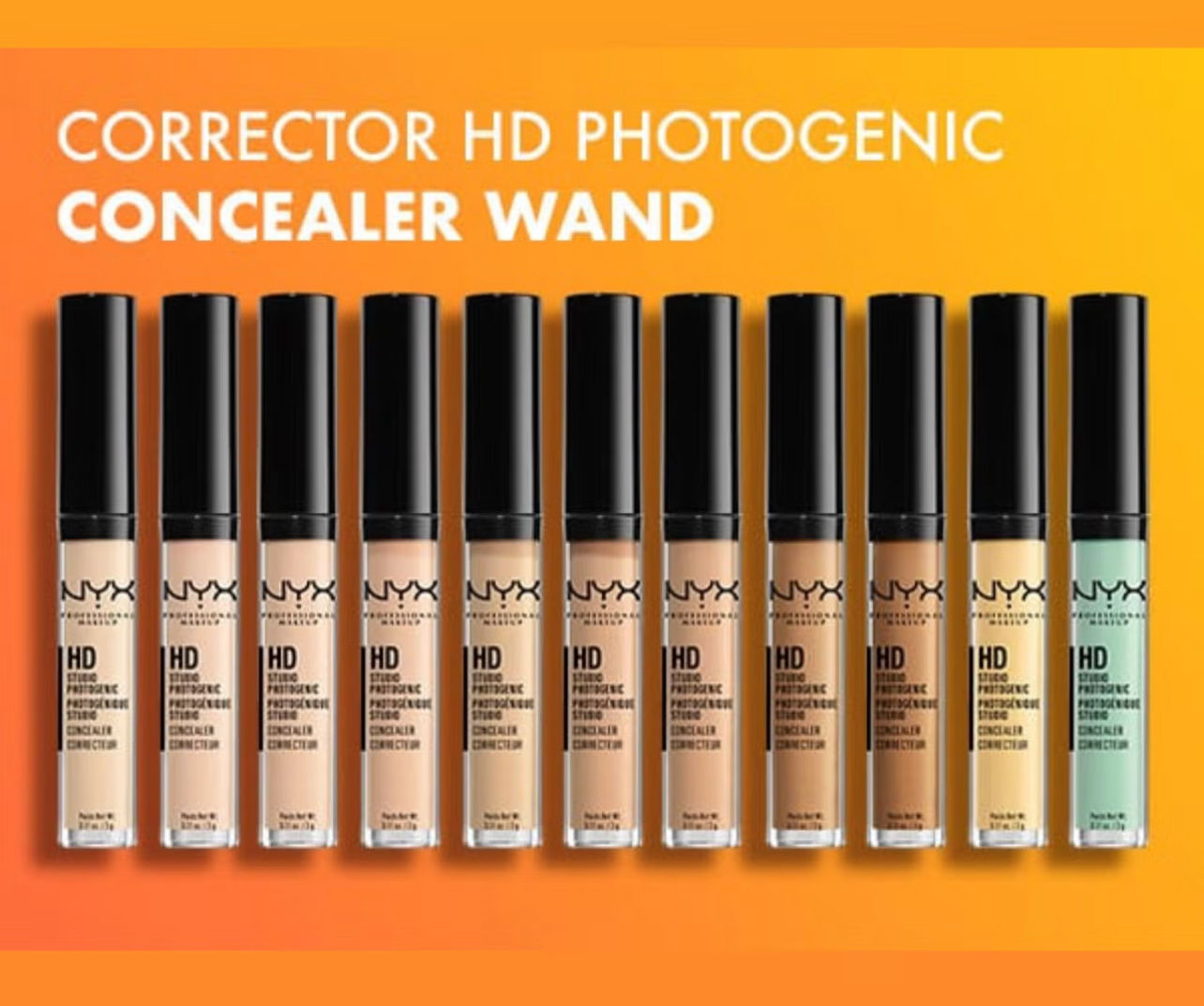 CORRECTORES NYX HD