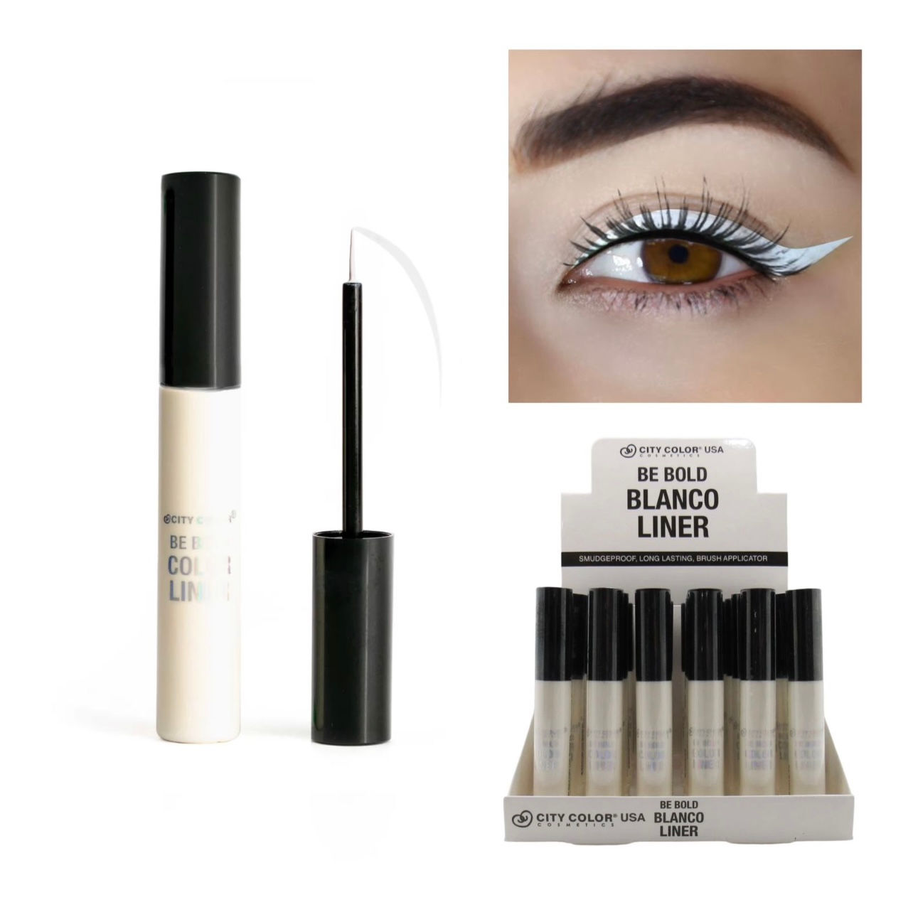 DELINEADOR BE BOLD BLANCO CITY COLOR