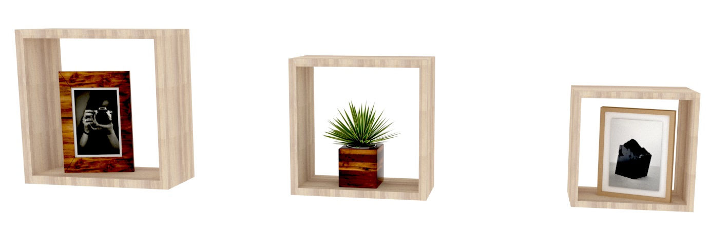 TRIO DE CUBOS MEDIDAS VARIAS