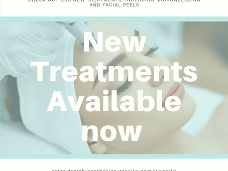 More treatments added to our list of services