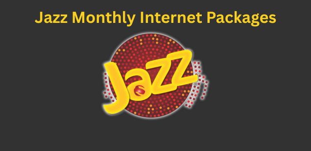 Jazz Monthly Internet Packages