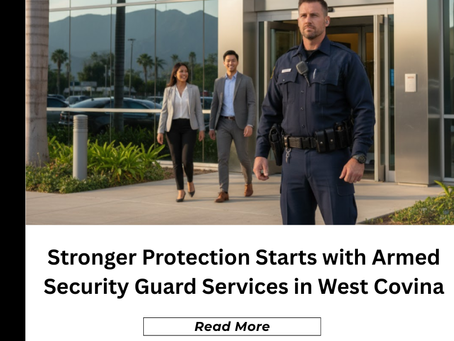 How Armed Security Guard Services in West Covina Improve Employee Safety?