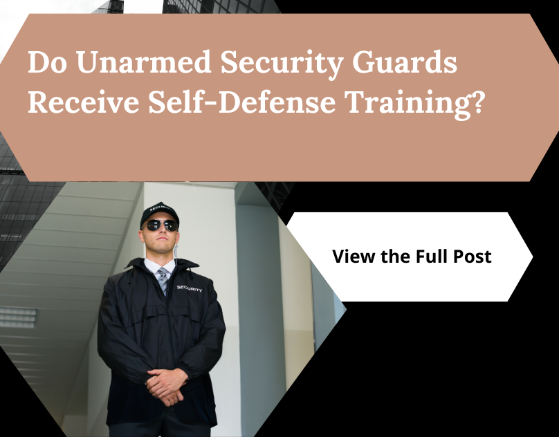 Unarmed Security guard