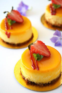 White Chocolate Mango Cheesecake
