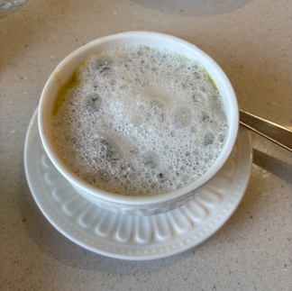 picture showing Lemon coriander buttermilk cappuccino
