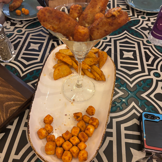 Picture showing the peri peri platter