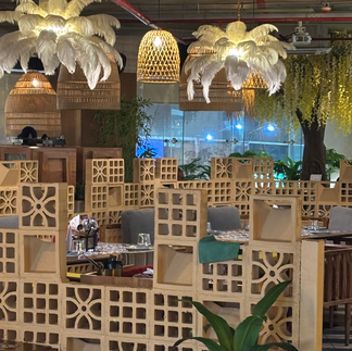 Picture showing the ambience of the restaurant Thyme & Whisk