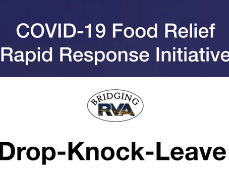 COVID-19 Food Relief Initiative “Drop-Knock-Leave”