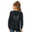 Miniaturbild: Herz Puzzle Motiv Love Pullover mit Rundhalsausschnitt