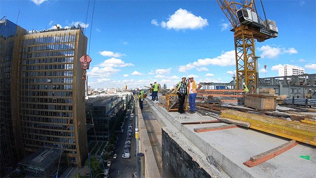 Baustelle Axel Springer GmbH