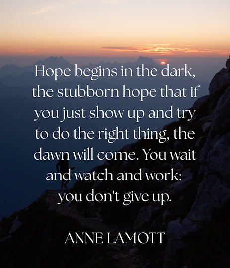 Inspiring poem about Hope