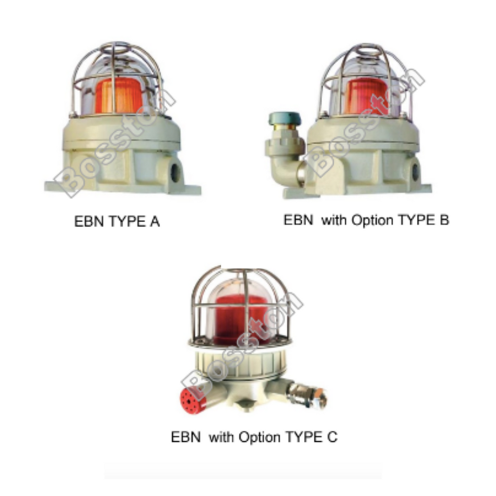 K3 Rotating Beacon (Warning Light), EBN Series Bosston