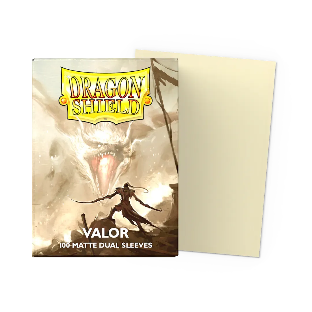 Micas Dragon Shield Valor - Matte Dual Sleeves - Standard Size — cara 1 de 2
